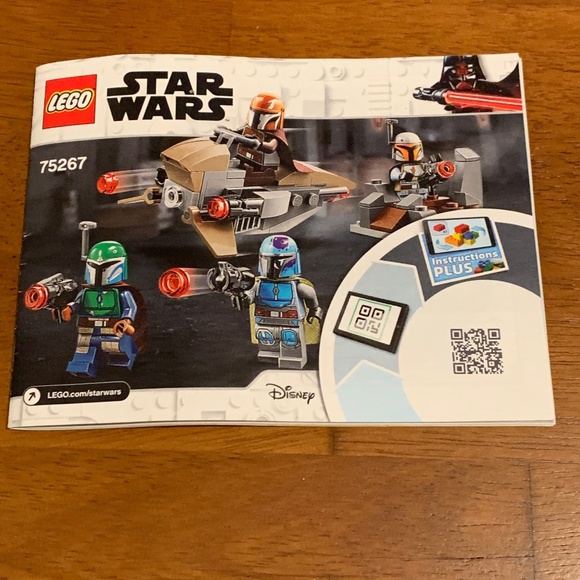 LEGO Mandalorian Battle Pack Star Wars 75267 Instruction MANUAL ONLY - Picture 1 of 3